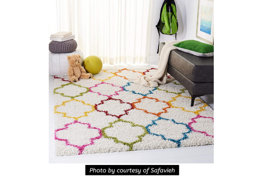 Safavieh Kids Shag Collection Ivory and Multi Area Rug Review - Outstanding Construction Quality