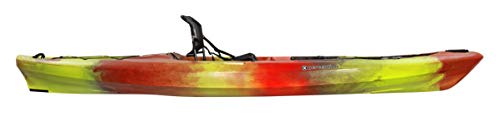 Perception Kayaks Pescador Pro 12 Sit on Top Fishing Kayak w/ Adjustable Lawn Chair Salsa, Model: 9350686176