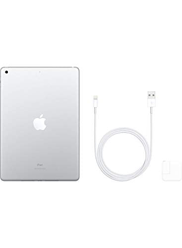 2019 Apple iPad (10.2-inch, Wi-Fi, 128GB) - Silver (7th Generation)