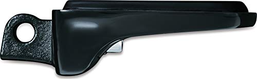 Kuryakyn 7578 Motorcycle Foot Control Component: Premium Mini Board Floorboards with Male Mount Adapters, Gloss Black, 1 Pair