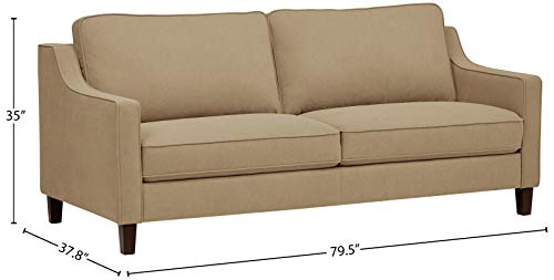 Stone & Beam Blaine Modern Sofa - 79.5 Inch, Beige