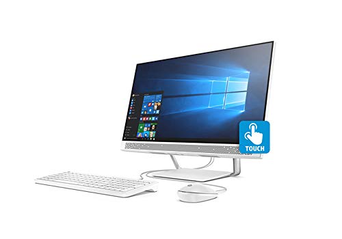 2018 Flagship HP Pavilion 23.8" Full HD IPS Touch-Screen All-in-One Desktop, Intel Six-Core i5-8400T up to 3.3GHz 8GB DDR4 512GB SSD Win-10