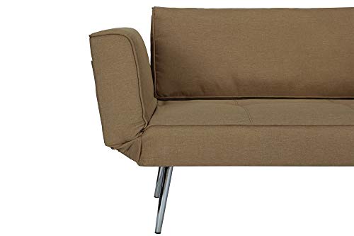 Novogratz Leyla Loveseat, Tan