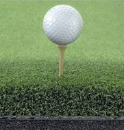 Real Feel Golf Mats The Original Country Club Elite 3'x5' Heavy Duty Commercial Practice Mat. The First Golf Mat That Takes A Real Tee and Lets You Swing Down Through,Simulator,Indoor/Outdoor (2)