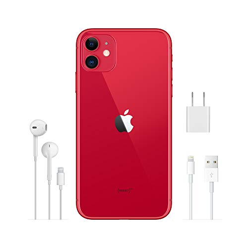 Simple Mobile Prepaid - Apple iPhone 11 (64GB) - (PRODUCT)RED [Locked to Carrier – Simple Mobile]