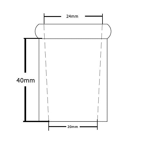Laboy Glass Single Neck Flat Bottom Boiling Flask 2000mL with 24/40 Joint Heavy Wall Distillation Receiving Apparatus Organic Chemistry Lab Glassware
