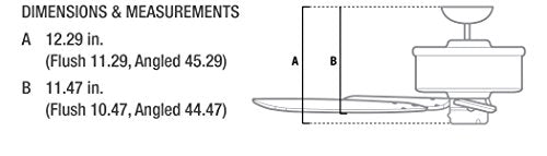 Hunter Fan Company Bayview 54-Inch ETL Damp Listed Ceiling Fan with Five White Wicker/White Palm Leaf Plastic Blades