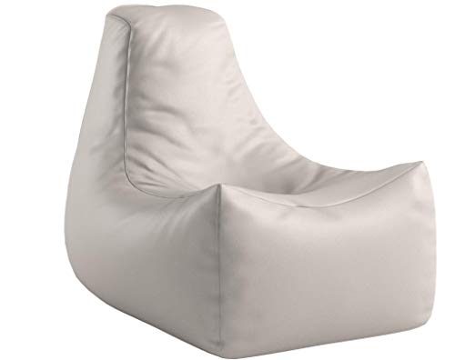 Jaxx Juniper Outdoor Bean Bag Patio Chair, Pearl