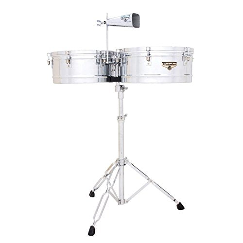Latin Percussion LP Matador 14" & 15" Timbales - Chrome