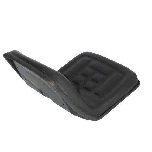 Seat Compact Tractor Polyurethane with Flip Brackets Black fits Yanmar fits Ford fits Massey Ferguson fits International fits Kubota fits New Holland fits Mitsubishi fits White fits Hinomoto