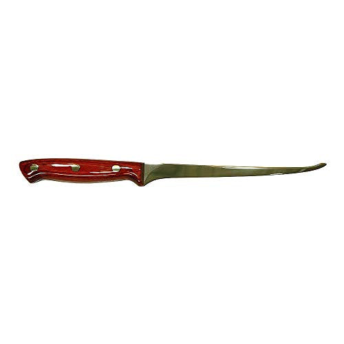 Leech Lake Knives 7.5In Fillet Knife 96001 Cherryred