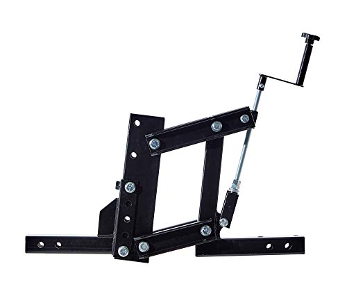 1-Point Lift System for ATV/UTV with 2 inch Receivers ATV Implement Attachment System Outdoors Landscape Rake mount ATV/UTV Farm Attachments