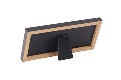 CreativePF [12pk$4x9bk-b] Black First Dollar Frame with Black Matting, Easel Stand and Wall Hanger Included (12- Pack)