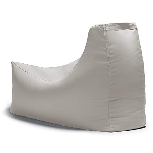 Jaxx Juniper Outdoor Bean Bag Patio Chair, Pearl