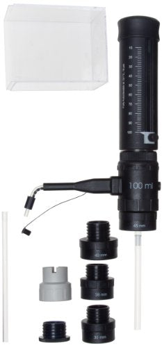 LabScience 5000-BTR Research Series Bottle Top Dispenser, 0.5-5mL Volume, 0.1mL Graduation,+/- 0.6 percent Accuracy