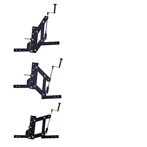 1-Point Lift System for ATV/UTV with 2 inch Receivers ATV Implement Attachment System Outdoors Landscape Rake mount ATV/UTV Farm Attachments
