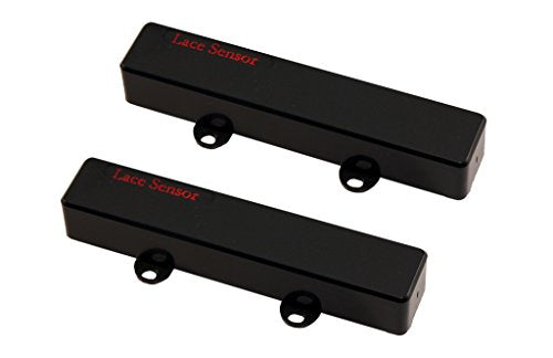 Lace Sensor Man O' War Jazz Bass pickup set - black