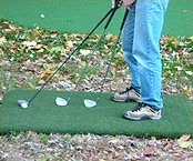 Real Feel Golf Mats The Original Country Club Elite 3'x5' Heavy Duty Commercial Practice Mat. The First Golf Mat That Takes A Real Tee and Lets You Swing Down Through,Simulator,Indoor/Outdoor (2)