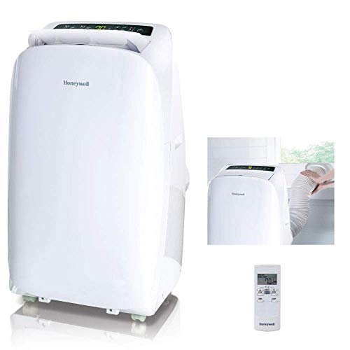 Honeywell, White HL14CHESWW Portable Air Conditioner with Heat Pump, Fan & Dehumidifier with Thermal Overload Protection, 14, 000 BTU