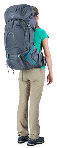 Osprey Packs Pack Aura Ag 65 Backpack, Vestal Grey, Small