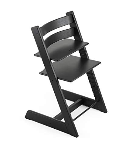 Tripp Trapp by Stokke Adjustable Black Oak Wood Baby High Chair (Chair Only)