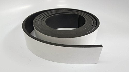 .187" 12"x 10" Neoprene Rubber Strips 60A Medium Hardness with Adhesive Backing