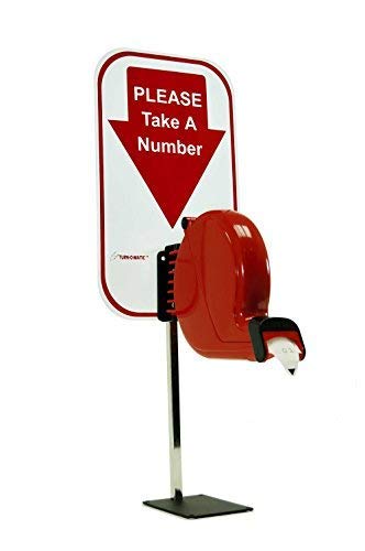 2-Digit Take A Number System with Free Ticket Roll