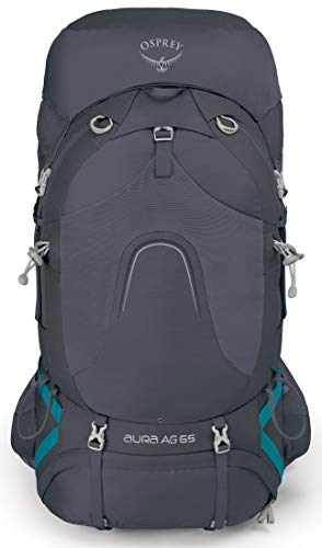 Osprey Packs Pack Aura Ag 65 Backpack, Vestal Grey, Small