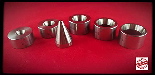 17 Degree Five Piece Set of Folding/Reduction Dies and Stainless Steel Stabilizer Folding Cone
