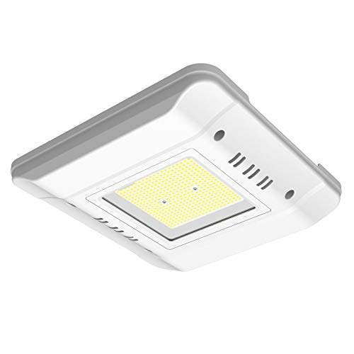 LED Canopy Light Adiding 150W Carport Driveway Gas Station Ceiling Light(600W HID/HPS Equivalent)-120Lm/W 5000K Daylight White 100-277V IP65 for Warehouse Garages Underpasses Parking Lot ETL G2