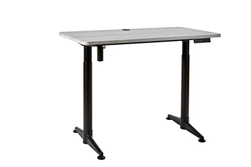 ApexDesk Vortex Series M Edition 48" Electric Height Adjustable Standing Desk (Memory Controller, 48" Rustic Grey Top)