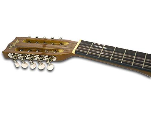 10 String Acoustic Puerto Rican Cuatro Guitar, W/3 Band EQ
