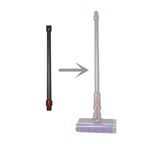 Kvatar Black Extension Wand Replacement fit for Dyson V7 V8 V10 V11 Handheld Cordless Stick Vacuum Cleaner,Part No. 967477-09,Quick Release Extension Tube Iron (Dark Gray)