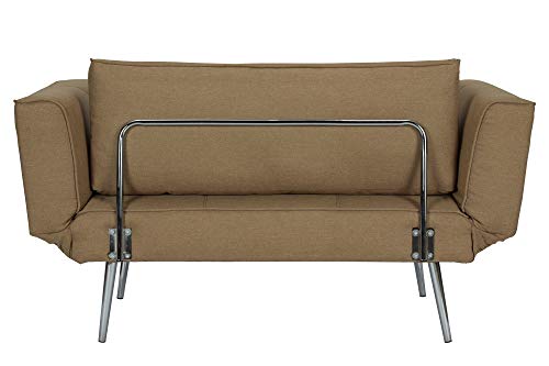 Novogratz Leyla Loveseat, Tan