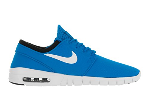 Nike Men's Stefan Janoski Max Photo Blue/White-blackSneakers - 10.5 D(M) US