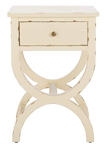 Safavieh American Homes Collection Maxine Vintage Cream Accent Table