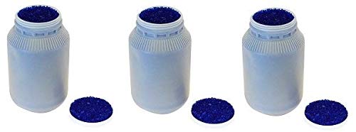 1 Gallon Blue Indicating Silica Gel Desiccant Replacement Beads (3-(Pack))