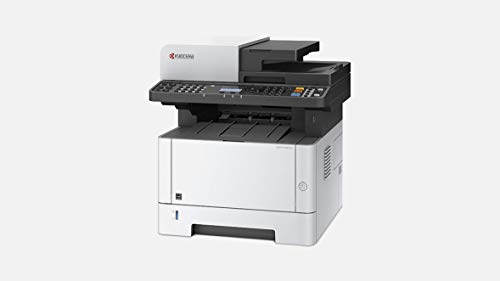 Kyocera ECOSYS M2635dw, 37ppm Copy/Scan/Print/Fax/Color Scan Monochrome Laser MFP. ADF, Duplex, 5 Line LCD & Hard Key Control Panel, Wireless & Wi-Fi Direct, USB, Gigabit Ethernet, USB, 512MB Memory