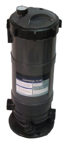 Cartridge Filter System with Pressure Gauge for Swimming Pools 90SF