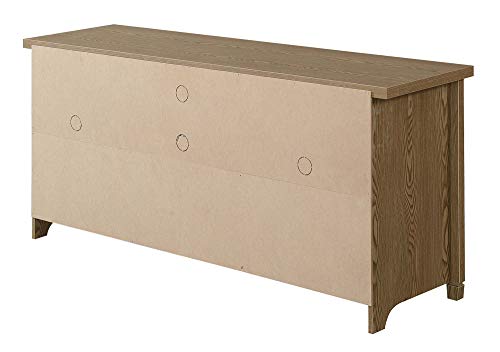 Convenience Concepts Newport Park Lane 60" TV Stand, Driftwood