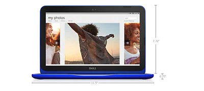 2019 Dell Inspiron 3000 11.6" HD Slim And Light Laptop PC, AMD E2-9000e Dual-Core Processor 4GB DDR4 RAM, Win-10, Blue