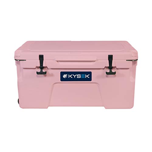Kysek The Ultimate Ice Chest Extreme Cold Cooler, Pink, 35 L