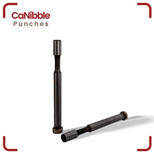 CaNibble Bundle - Nibbler, 2 Bench Mounting Clamps, 3 Punches, 1 Die & FREE Circle Cutting Attachment. Australian Made