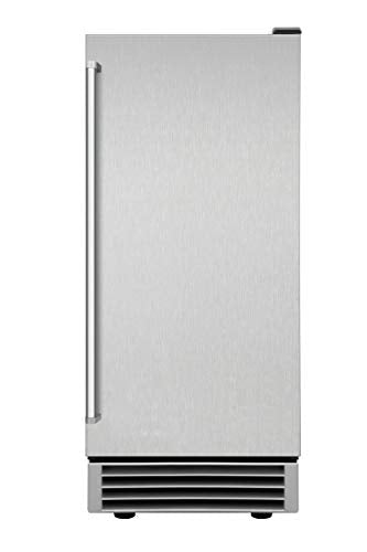 15" Freestanding or Built-in Ice Maker in Stainless Steel