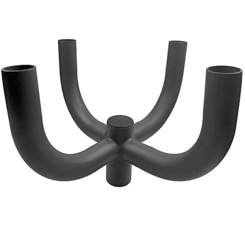 1000LED Bullhorn Mounting Bracket 90 Degree Quad Mounting Accessory for 4 Lights, 4-Arms Slip Fitter LED Shoebox Pole Light, Street Light
