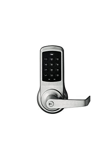 Yale AU-NTB610-NR x 2803 x 626 nexTouch Keypad Lock, Pushbutton Keypad, No Radio, Aluminum