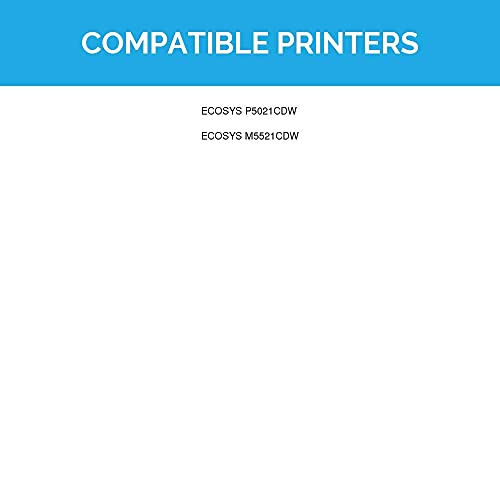 LD Compatible Toner Cartridge Replacement for Kyocera TK-5232K 1T02R90US0 (Black, 3-Pack)