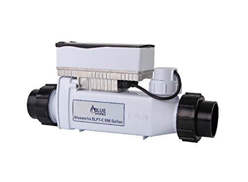 BLUE WORKS IntelliChlor Power Center for Salt Chlorine Generator Systems (US Version) and BLPT 60 Cell (520556) for 60K Gallon Pool
