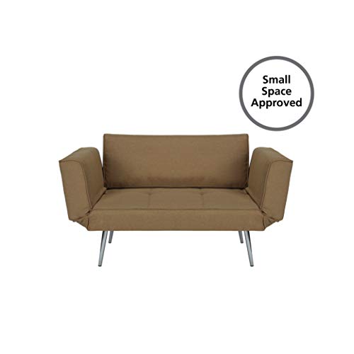 Novogratz Leyla Loveseat, Tan