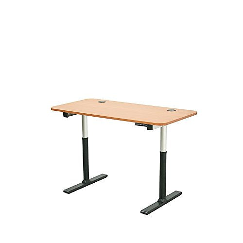 ApexDesk Vortex Series 60" 6-Button Height Adjustable Standing Desk (Memory Controller, Light Cherry Top)